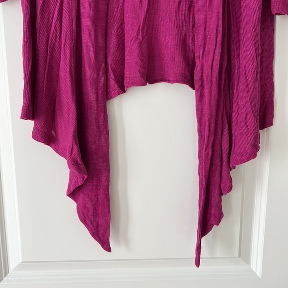 Cardigan Sweater Magenta - Picture 3 of 6